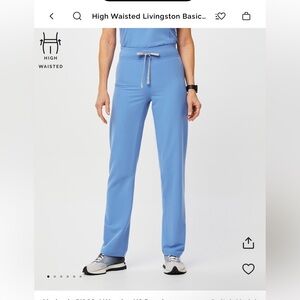 FIGS XL Ceil Blue Scrub Pants!! Like NEW!